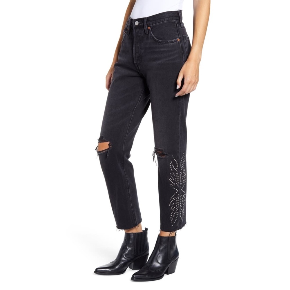Levi’s 501® Original Cropped Women's Jeans - Picture 4 of 7